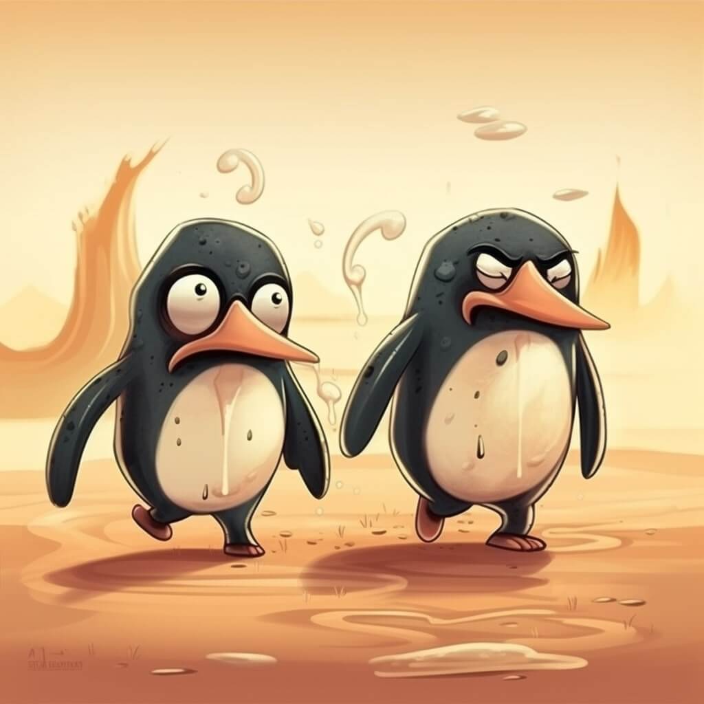 Раз — пингвин, два — пингвин